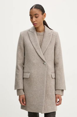 ZADIG&VOLTAIRE Palton De Lana Culoarea Bej, De Tranzitie, WWCO00219