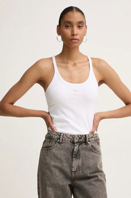 ZADIG&VOLTAIRE Top Din Bumbac Culoarea Alb, JWTT00243
