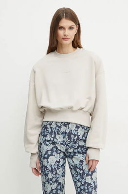 La Mania Bluza LAVISH Femei, Culoarea Bej, Neted, LAVISH