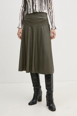 Sandro Ferrone Fusta Culoarea Verde, Midi, Evazati, SFS15YBESERENA