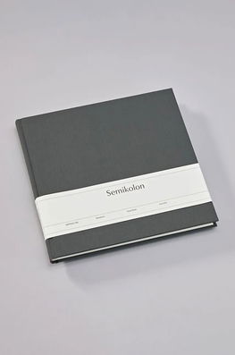 Semikolon Carte De Oaspeti Lava Stone Negru