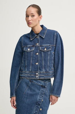 IRO Geaca Jeans Femei, De Tranzitie, WP07OURA Albastru