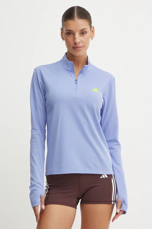 Adidas Performance Hanorac De Jogging Adizero Culoarea Violet, Neted, IM8578