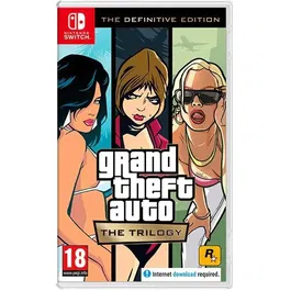 Joc Grand Theft Auto: The Trilogy - Definitive Edition pentru Nintendo Switch
