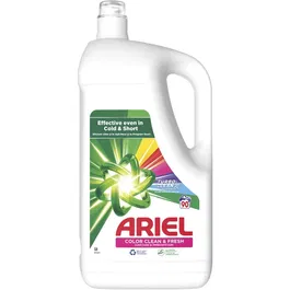 Detergent de rufe lichid Ariel Color Clean & Fresh, 90 spalari, 4.5L