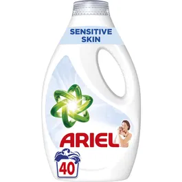 Detergent lichid Ariel Sensitive Skin 2L, 40 spalari