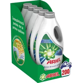 Detergent lichid Ariel Mountain Spring, 200 spalari, 5x2L