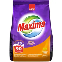 Detergent pudra Sano Maxima Javel, 3.25 kg