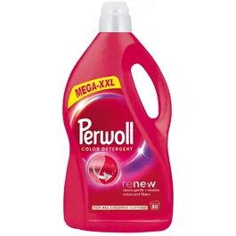 Detergent lichid pentru rufe Perwoll Renew Color, 80 spalari, 4000 ml