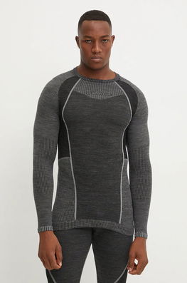 LA Sportiva Longsleeve Funcțional Wool70 Tech Culoarea Gri, L90900907