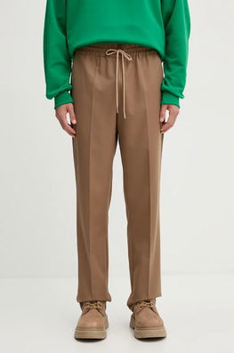 Drôle De Monsieur Pantaloni Din Lana Le Pantalon Droit Culoarea Maro, Drept, E.BP152.PL127.IBN Le Pantalon Droit