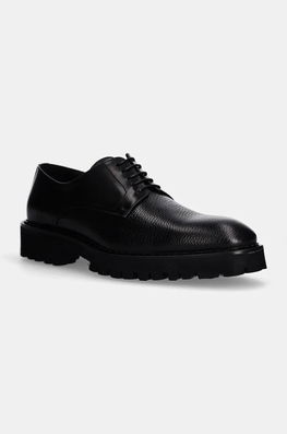 Baldinini Pantofi De Piele Barbati, Culoarea Negru, U5B007P1CEVI