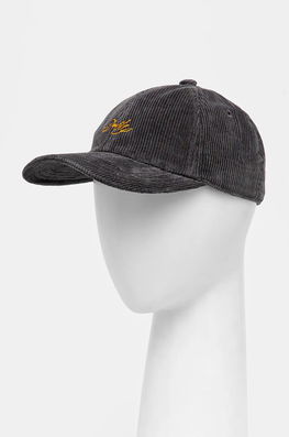 Drôle De Monsieur șapcă De Baseball Din Catifea La Casquette DrUle Culoarea Gri, Cu Imprimeu, E.CP154.CO156.DGR La Casquette DrUle