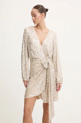 Never Fully Dressed Rochie Vienna Culoarea Argintiu, Mini, Mulata, NFDDR1427
