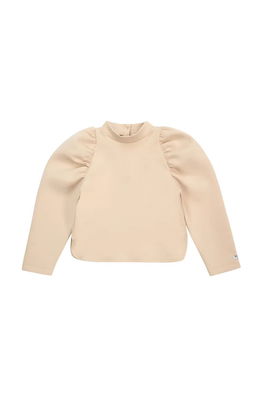 Donsje Bluza Copii Minee Top Culoarea Bej, Neted, 4073100