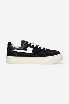 Strike Suede Culoarea Negru, YA09015 Stepney Workers Club