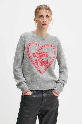 FROM FUTURE Pulover De Casmir Culoarea Gri, WPR02209