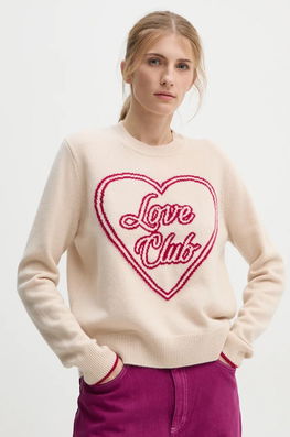 FROM FUTURE Pulover De Casmir Culoarea Bej, WPR02209