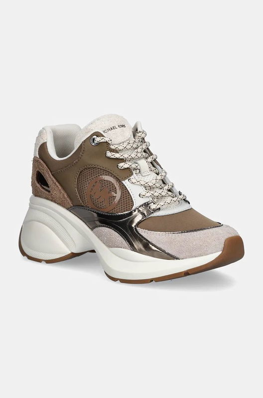 MICHAEL Michael Kors Sneakers Zuma Culoarea Maro, 43F4ZUFS1D.287