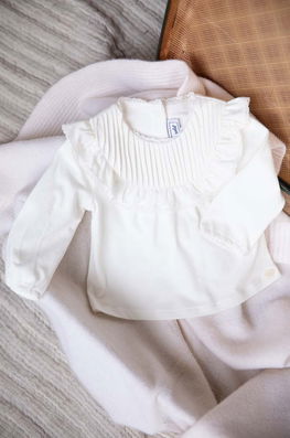 Tartine Et Chocolat Bluza Bebe Culoarea Bej, Neted, TZ10001