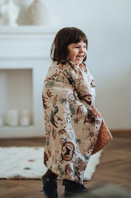 La Millou Patura Pentru Copii PRINCESS Lekki Koc Minky Roz