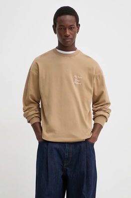 Shirt Slogan ML Drôle De Monsieur Bej