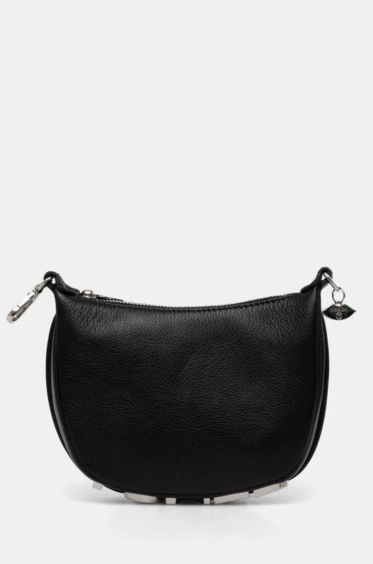 Silvian Heach Poseta De Piele FORCELLA Culoarea Negru, RCP25005BO