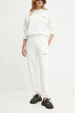 La Mania Pantaloni De Trening DUO Culoarea Bej, Neted, DUO