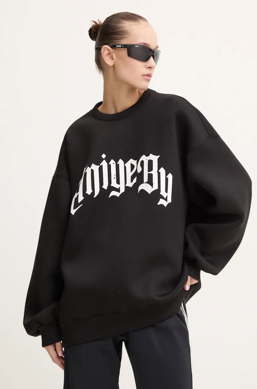 Aniye By Bluza Femei, Culoarea Negru, Cu Imprimeu, 181495