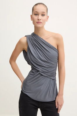 Rick Owens Lilies Bluza Femei, Culoarea Gri, Neted, LI02D5102RV