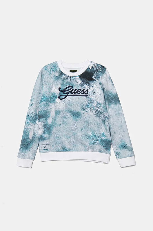 Guess Hanorac De Bumbac Pentru Copii Modelator, N4BQ04 KAD73 Albastru
