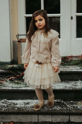 Donsje Bluza Dannae Jacket Culoarea Bej, Neted, 4086400