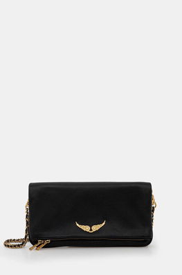 ZADIG&VOLTAIRE Poseta De Piele Culoarea Negru, LWBA00001