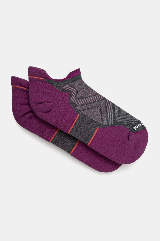 Smartwool Sosete Run Targeted Cushion Low SW001671 Violet