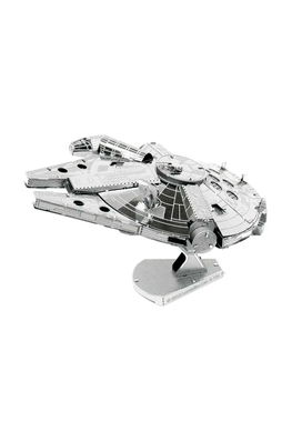 Metal Earth Kit Diy Pentru Nave Spațiale în Miniatură Star Wars Millenium Falcon Maquet Gri