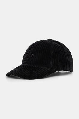 A.P.C. șapcă De Baseball Din Catifea Casquette Charlie Culoarea Negru, Neted, COEZQ.M24069