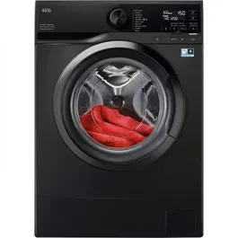 Masina de spalat rufe slim AEG LSR6E26DXE Seria 6000, 6 kg, 1200 rpm, Inverter, tehnologie ProSense, LCD, Clasa B, DarkSilver