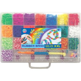 Set Creativ Elastice Loom Colorate cu Organizator si Accesorii Moxy GR240028 B39018323