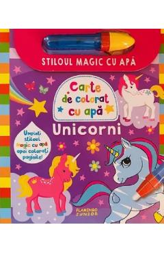 Stiloul magic cu apa. Unicorni