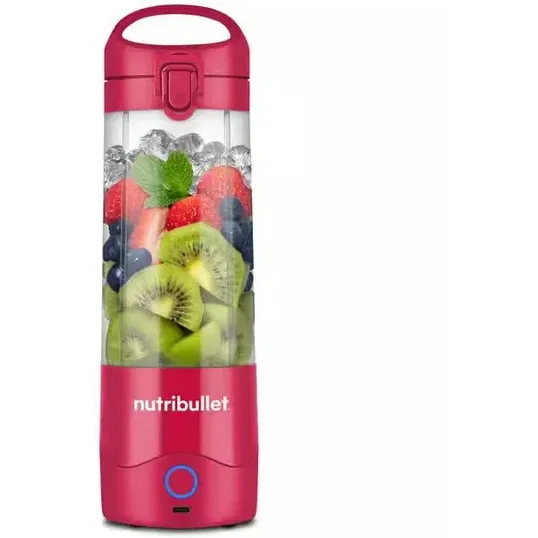 Blender portabil nutribullet® NBP003MA, cupă 475 ml, USB-C, magenta