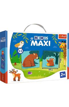 Joc Memos MAXI. Animale parinti si copii