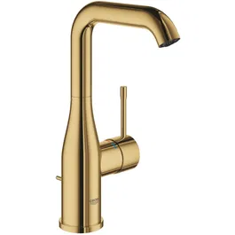 Baterie lavoar aurie Grohe Essence,L pipa pivotanta si ventil pop-up
