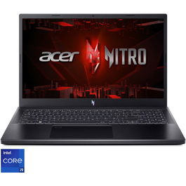 Laptop Acer Nitro V 15 ANV15-51-93TT cu procesor Intel® Core™ i9-13900H pana la 5.4GHz, 15.6'', Full HD, IPS, 165Hz, 16GB DDR5 RAM, 512GB SSD, NVIDIA® GeForce RTX™ 4060 8GB GDDR6, No OS, Obsidian Black