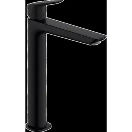 BATERIE LAVOAR LOGIS 240 FINE CU VENTIL POP-UP, NEGRU MAT
