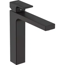BATERIE LAVOAR VERNIS SHAPE 190 CU VENTIL POP UP, NEGRU MAT