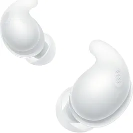 Casti In-Ear Sony LinkBuds Fit WF-LS910NW, True Wireless, Noise Cancelling, Bluetooth, Multipoint, Microfon, Fast Pair, IPX4, Autonomie 21 ore, Alb