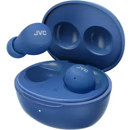 Casti audio In-Ear JVC HA-A6T-A-U Gummy Mini, Bluetooth, True Wireless, Albastru