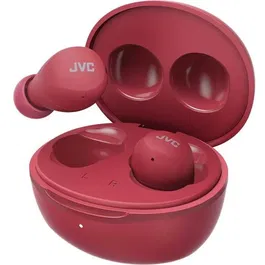 Casti audio In-Ear JVC HA-A6T-R-U Gummy Mini, Bluetooth, True Wireless, Rosu