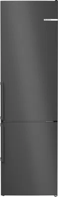 Combina frigorifica Bosch KGN39VXCT Seria 4, No Frost, 363 l, 60 cm, VitaFresh <0°C>, Multi Airflow, Clasa C, Inox Negru