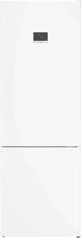 Combina frigorifica Bosch Seria 4 KGN497WDF, No Frost, 440 l, 70 cm, VitaFresh, VarioZone, Multi Airflow, Clasa D, Alb